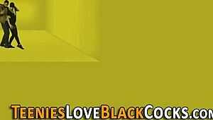 Blonde Teenager Feels Every Inch Of Huge Dick Pounding Her Deep