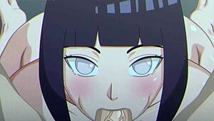 Dr Korr's voiced series features Hinata in blowjob scene 😍