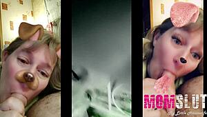 Mature blonde plays like a young slut.