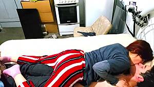 hot muscular guy fucks young 18+ girl hard!