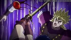 jonathan joestar battles dio brando in epic amv