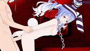 nekomata okayu and usada pekora in intense hololive sex