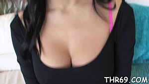 Young couple gets wild, SUCKING DICK with intense missionary action.