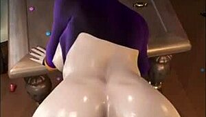 hot sexy widowmaker and raven blowjob compilation with monster cocks.