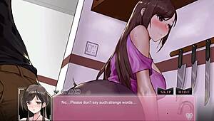 Ntraholic Game Features Cheating Wife with Asian Massage and Blowjob Scenes