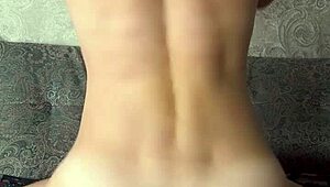 stepbrother hints at cumming in ass during anal creampie cowgirl