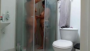 I Sneakily Bang My Hot Colombian Neighbor in Her Medellin Shower