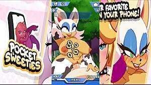 Bold adventures in pocket sweeties rouge anime game.