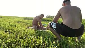 Hey, see this Russian teen get pounded hard backstage in sexy scene