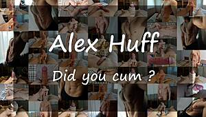 hot 18 year old boy jerks off and plays with cock moans and cums alexhuff