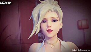 3D Animated Footjob Compilation in Hentai SFM Blender