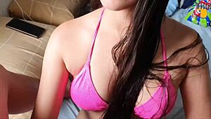 Naughty Wife Calls Neighbor For Pussy Cum