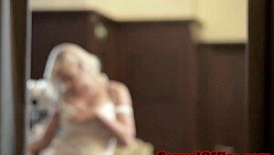 facialized busty czech secretary bends over in office for a classy doggystyle finish.