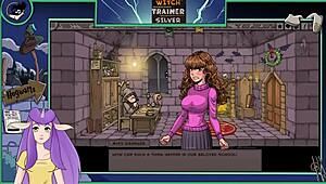 witch trainer silver part 14 unleashes big tits cartoon hentai action