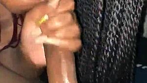 Ebony BBW Sloppy Deepthroat BBC!