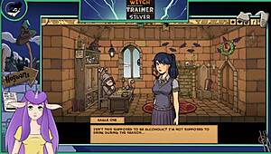 witch trainer silver part 14 unleashes big tits cartoon hentai action