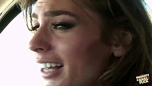 Naomi Russell’s perfect tushy gets slammed hard in desert outdoor action!