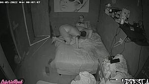 omg, caught this argentinian chick on security cam getting wild! 😳