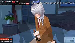 uncensored anime tessa handjob hentai cartoon