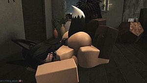 taking control over this girl in her bedroom during the game