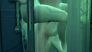 Stepmom asks son for a back rub in this 3d animated hentai 😊