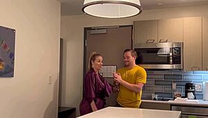 Stepson Alex Envy Seduces Stepmom Danni Jones in Lingerie