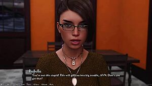 Being a Dik 143: Hot rich brunette with makeup asks me hard questions 😏