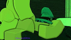 Rough Animated Encounter In 3D Hentai Style