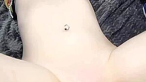 Portrait Amateur Getting Machine Fucked in Close-Up POV