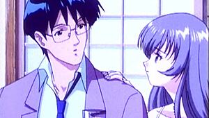 bdsm japanese teen rides cock in anime