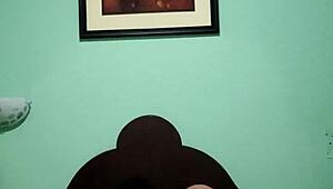 Latina fucks black cock hard in detailed scene