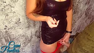 मुझे अपनी पैंटी पर कम करना है नाइटक्लब जाने से पहले