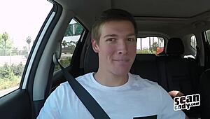 Dillan Sucks Hunk's Cock In Gay Fantasy Movie