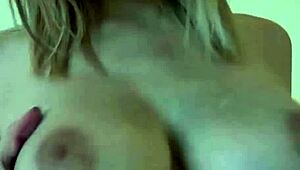 bree daniels, a young amateur, gets her shaved ass spanked red in solo video