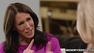 Girls get spanked and excited for interracial foursome 😏