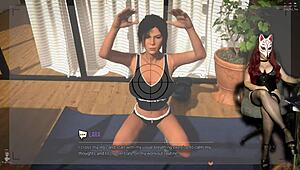 Croft Adventures Ep 14 - Sexy Cosplayer Playing in Shower 😍