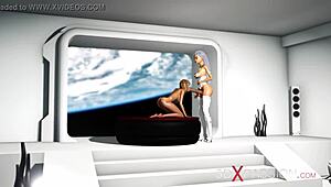 Sci-Fi Android Sex with Hot Blonde—Oh My God!