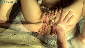 Brace for an accidental anal fuck with friend's wife during kinky rubbing!