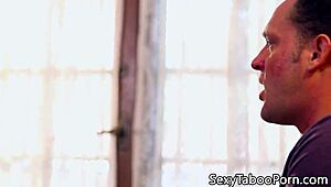 blind lesbian babe gets her nipples sucked hard by a nasty tattooed girl