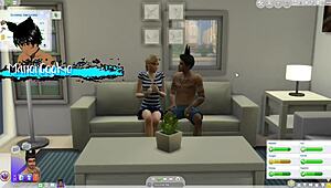 sims 4 wicked mod fun with curvy neighbor in hot hentai outfit