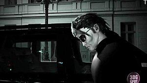 3D Girl Exclaims Fuck Me With Huge Cock Outdoors