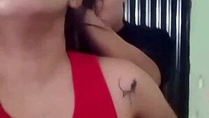 Fucking babysitter on live broadcast