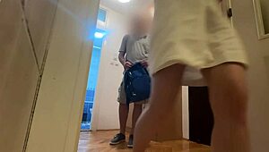 So, I ended up banging this cute delivery guy while my husband was out, straight from my naughty wife diary.