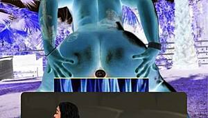 mariah mills in animated candyman part 2, full of hentai music and cartoon seduction