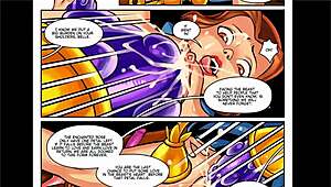 Exclaim, tame the beast in anime hentai!