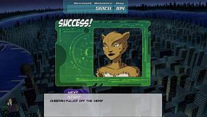 cheshire asks, 'will i become your slave in this dc comics adventure?'