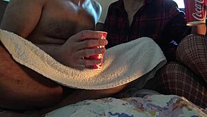 i made my stepmom drink my cum then i cummed again inside her asshole in this taboo family sex