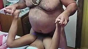 Young girl lets old man fuck deep 😍