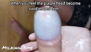 Milking-Time Lesson 1! How to Treat Premature Ejaculation with Big Tits Massage!