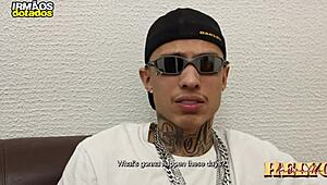 the neighbr came to mess with me n my partner, we showed him the cocks, brazil took dp in the ass